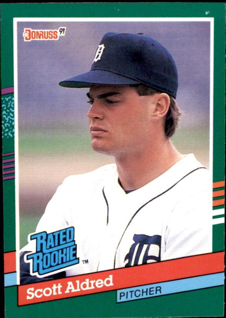 Scott Aldred #422 Baseball Cards 1991 Donruss