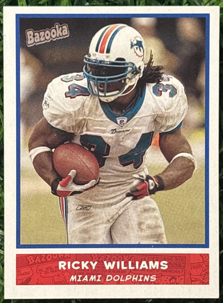 Ricky Williams #65 2004 Bazooka Football