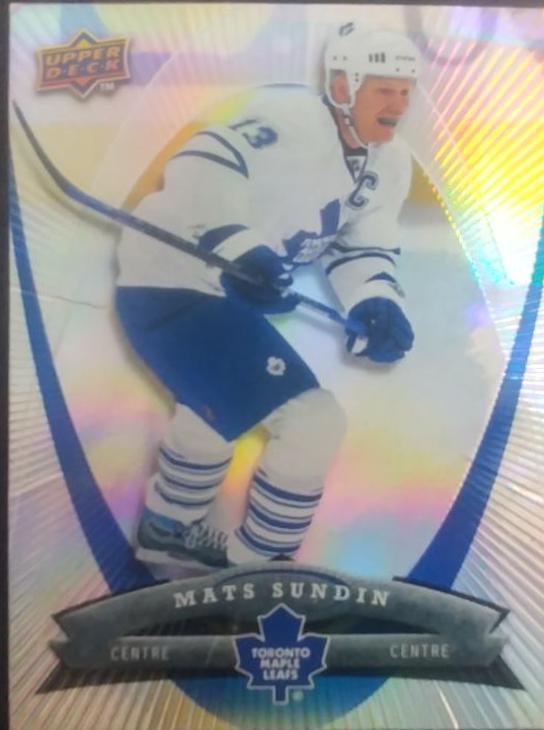 Mats Sundin #45 Hockey Cards 2008 Upper Deck McDonald's