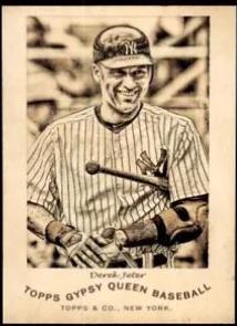 Derek Jeter #DJ Baseball Cards 2014 Topps Gypsy Queen N174