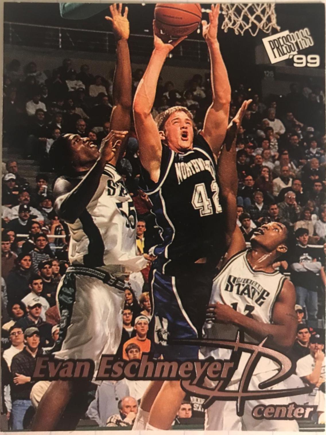 Evan Eschmeyer #27 Basketball Cards 1999 Press Pass