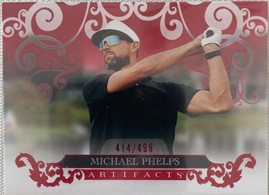 Michael Phelps #50 2026 Upper Deck Artifacts Golf