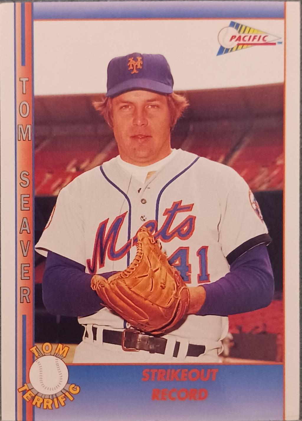 Tom Seaver #30 Baseball Cards 1992 Pacific Tom Seaver
