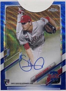 Spencer Howard [Blue Wave Refractor] #RA-SH