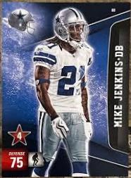 Mike Jenkins #88 Football Cards 2011 Panini Adrenalyn XL