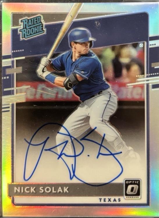 Nick Solak [Holo] #RRS-NS