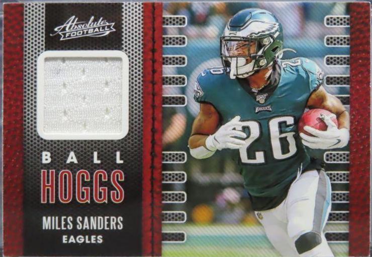 Miles Sanders #2 Football Cards 2020 Panini Absolute Ball Hoggs