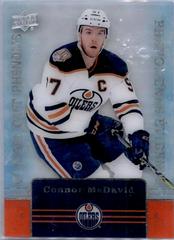Connor McDavid #CC-1 Prices | 2019 Upper Deck Tim Hortons Clear Cut Phenoms | Hockey Cards Connor McDavid #CC-1 Prices | 2019 Upper Deck Tim Hortons Clear Cut Phenoms | Hockey Cards