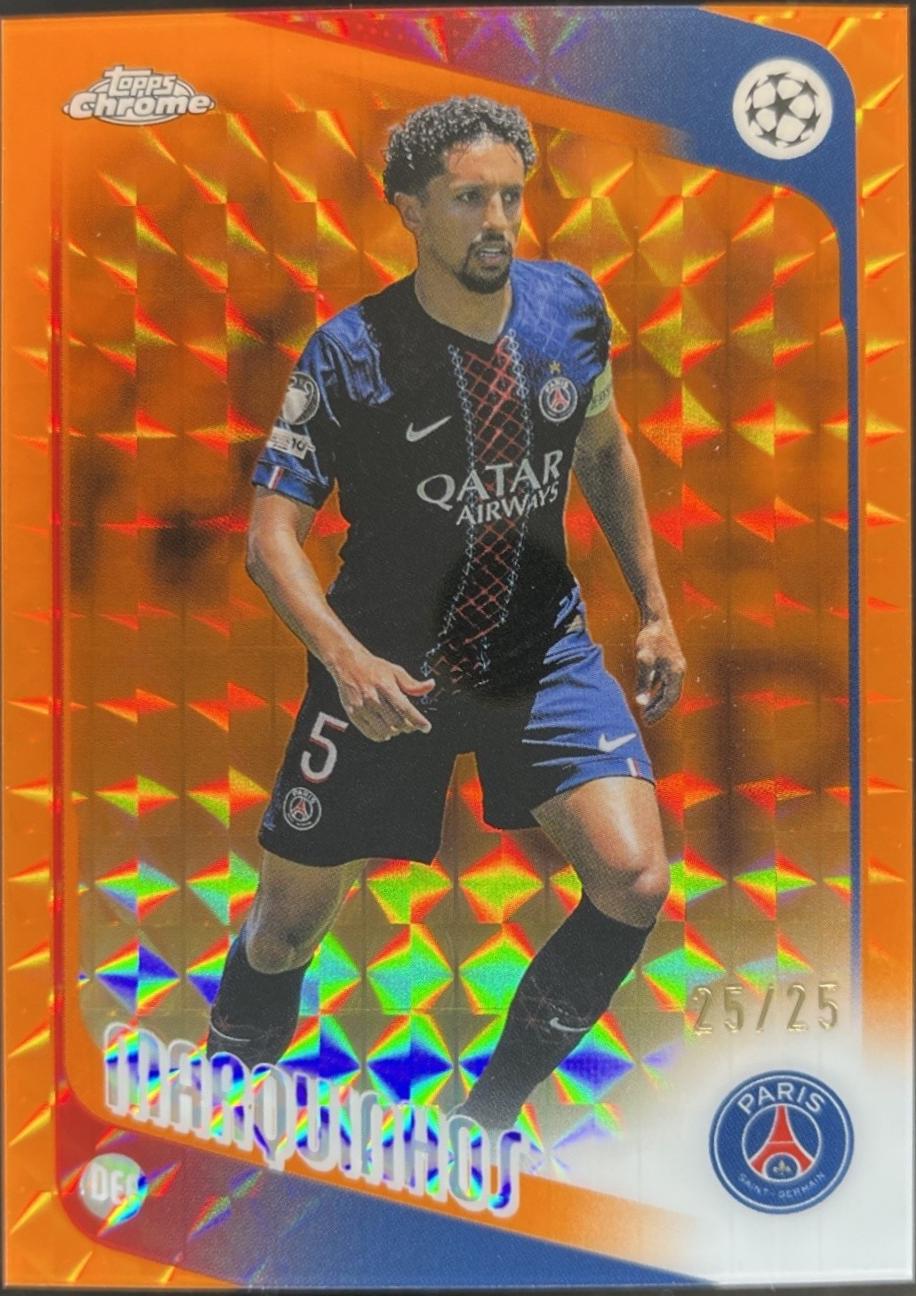 Marquinhos [Orange Geometric Refractor] #92