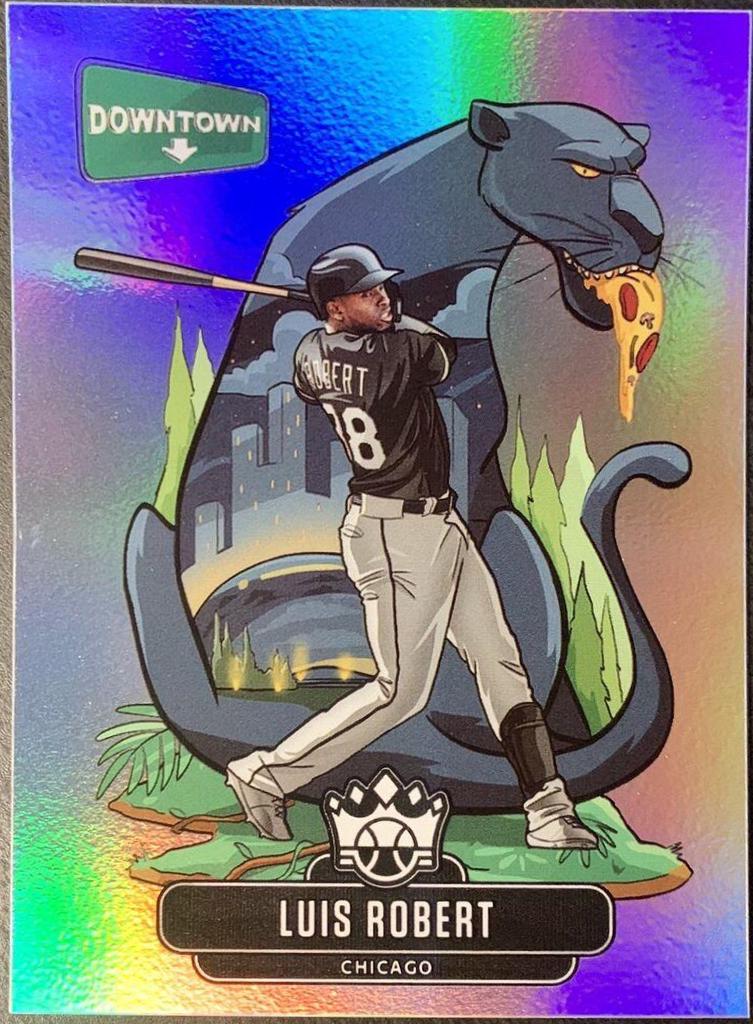 Luis Robert #D12 Baseball Cards 2020 Panini Diamond Kings Downtown