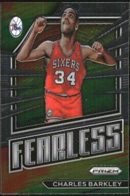 Charles Barkley #2 Basketball Cards 2022 Panini Prizm Fearless