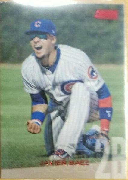 Javier Baez #30 Baseball Cards 2018 Stadium Club