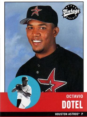 Octavio Dotel #169 Baseball Cards 2001 Upper Deck Vintage