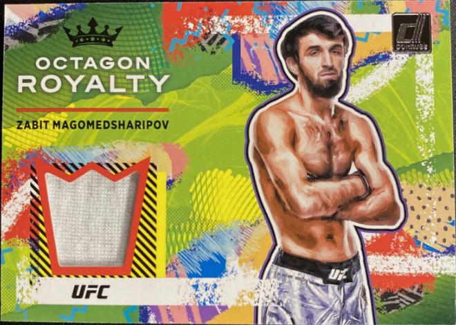 Zabit Magomedsharipov #OR-ZMG Ufc Cards 2022 Panini Donruss UFC Octagon Royalty
