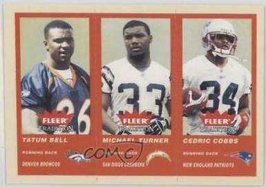Tatum Bell, Michael Turner, Cedric Cobbs #359