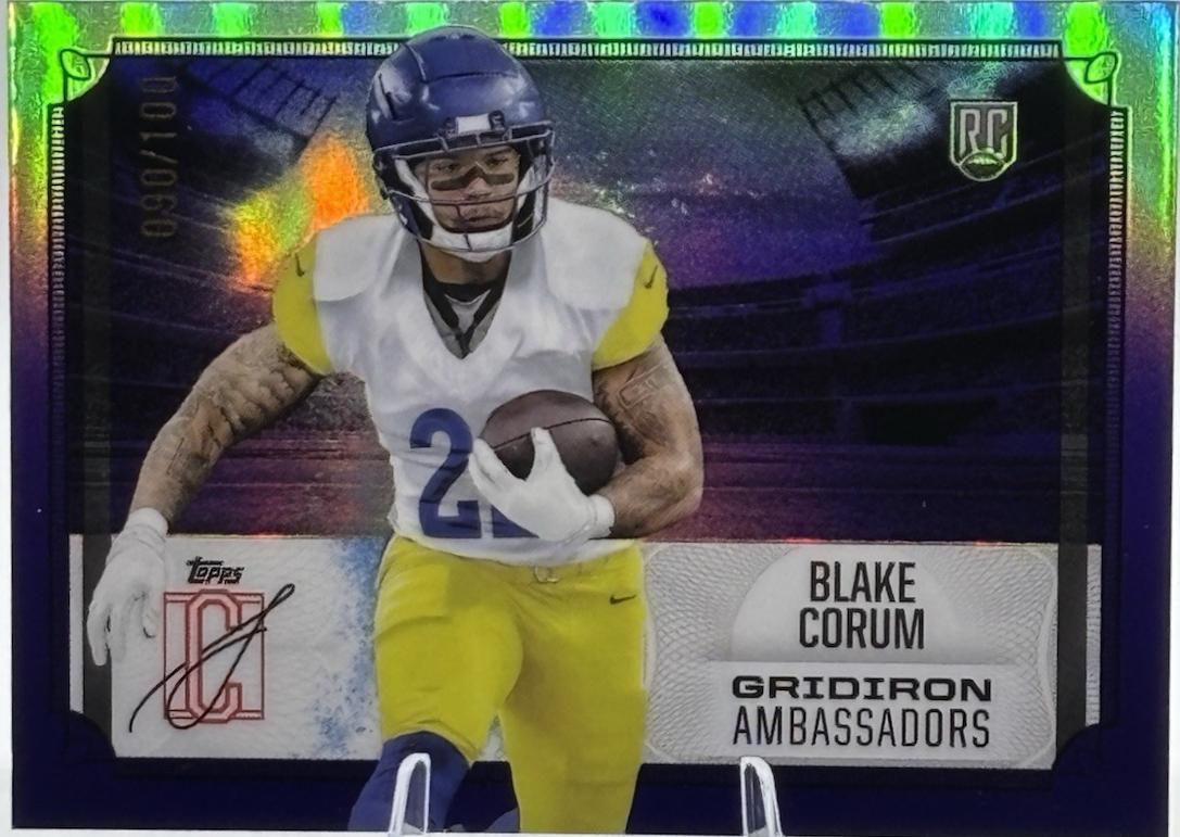Blake Corum [Purple] #GA-10