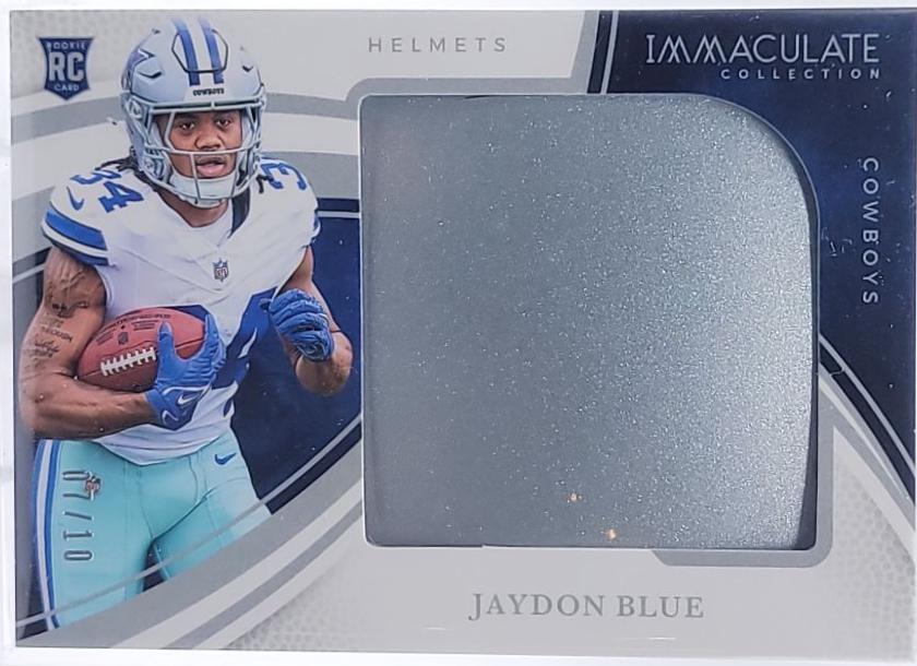 Jaydon Blue #15 2025 Panini Immaculate Rookie Patch Football