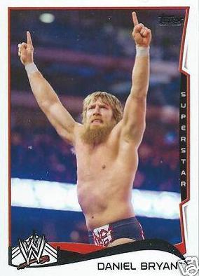 Daniel Bryan #14 Wrestling Cards 2014 Topps WWE