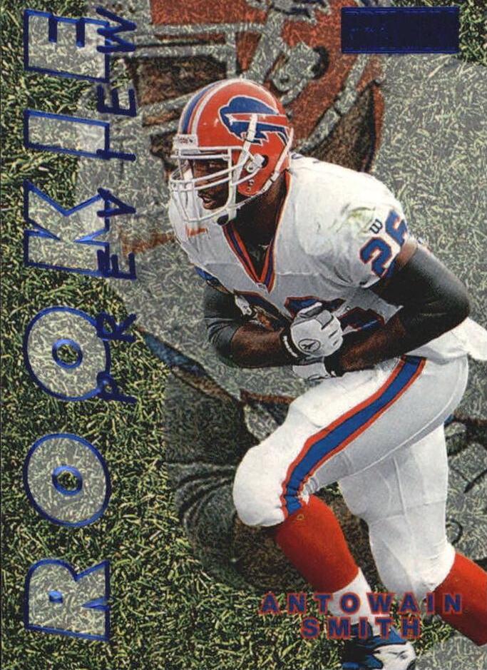 Antowain Smith #13RP Football Cards 1997 Skybox Premium Rookie Preview