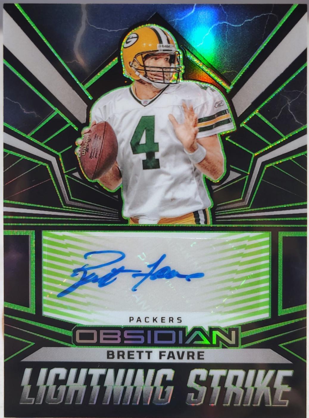 Brett Favre [Electric Etch Green] #LSS-BFA