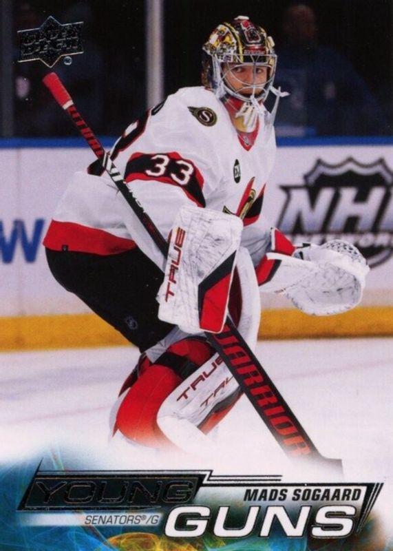 Mads Sogaard #245 Hockey Cards 2022 Upper Deck