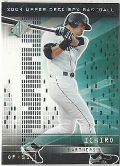 Ichiro #41 Baseball Cards 2004 Spx