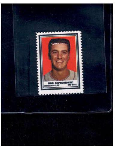 Bob Aspromonte Baseball Cards 1962 Topps Stamps