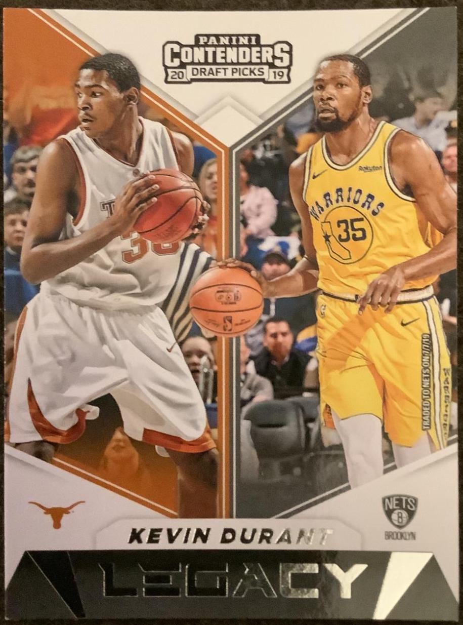 Kevin Durant #16 Basketball Cards 2019 Panini Contenders Draft Picks Legacy