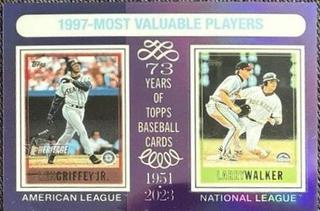 Ken Griffey Jr. / Larry Walker