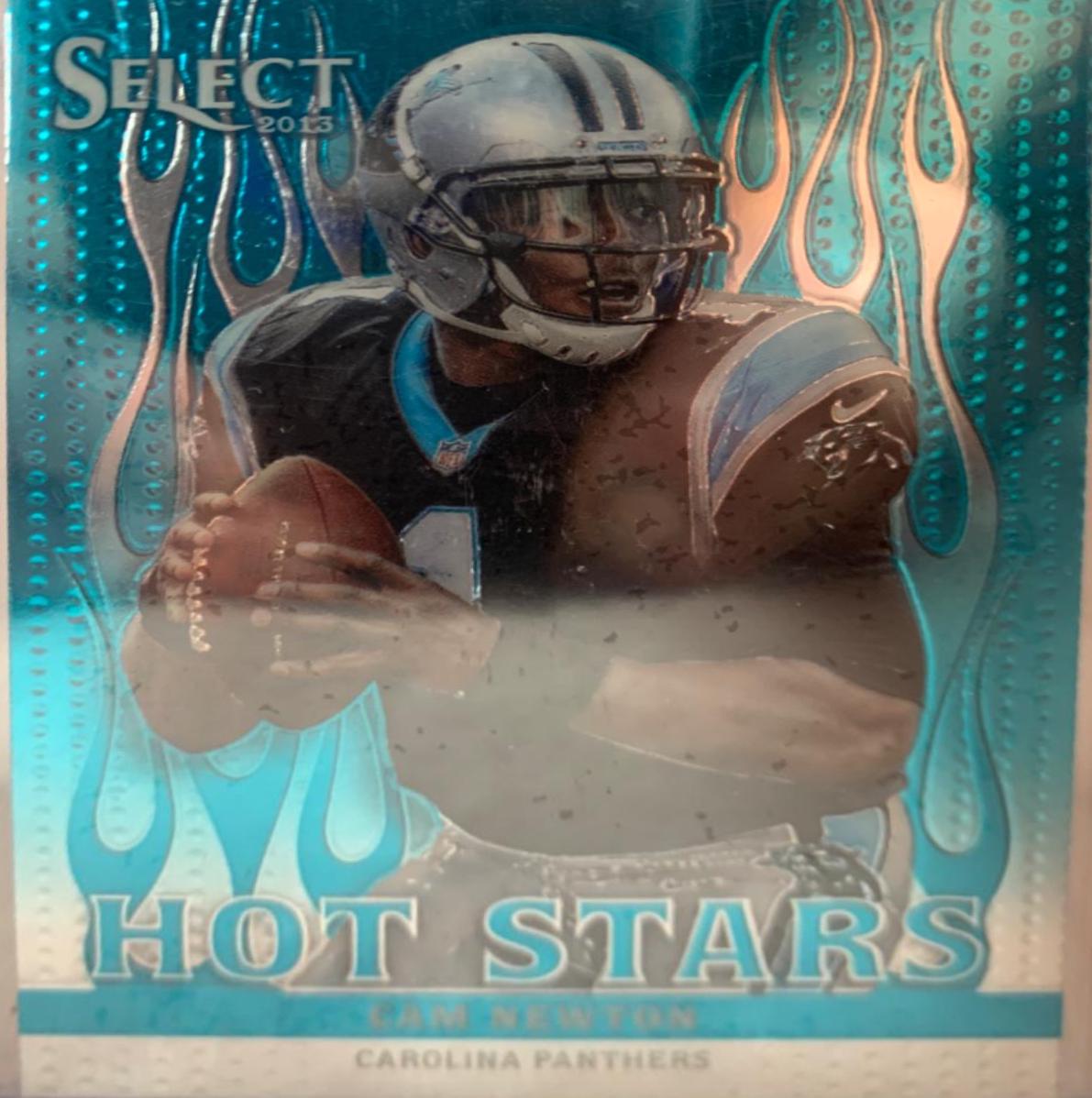 Cam Newton #25 Football Cards 2013 Panini Select Hot Rookies