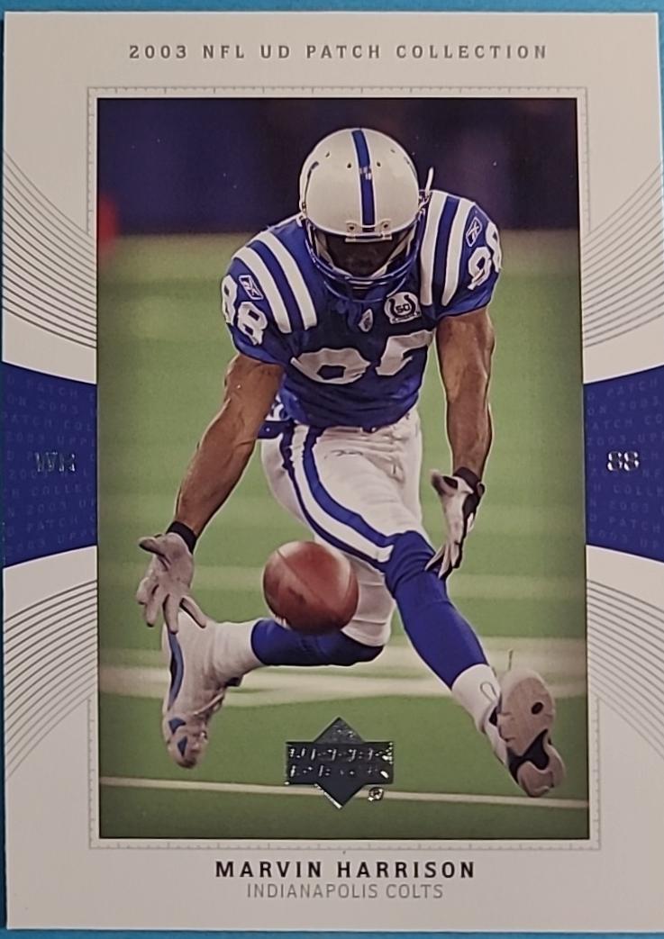 Marvin Harrison #88 2003 Upper Deck Patch Collection Football