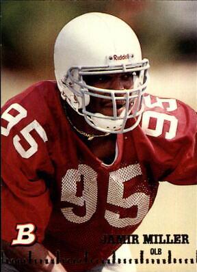 Jamir Miller #9 Football Cards 1994 Bowman