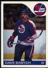 Dave Babych #10 Hockey Cards 1985 Topps