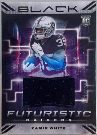 Zamir White #FUT-ZWH 2022 Panini Black Football Futuristic