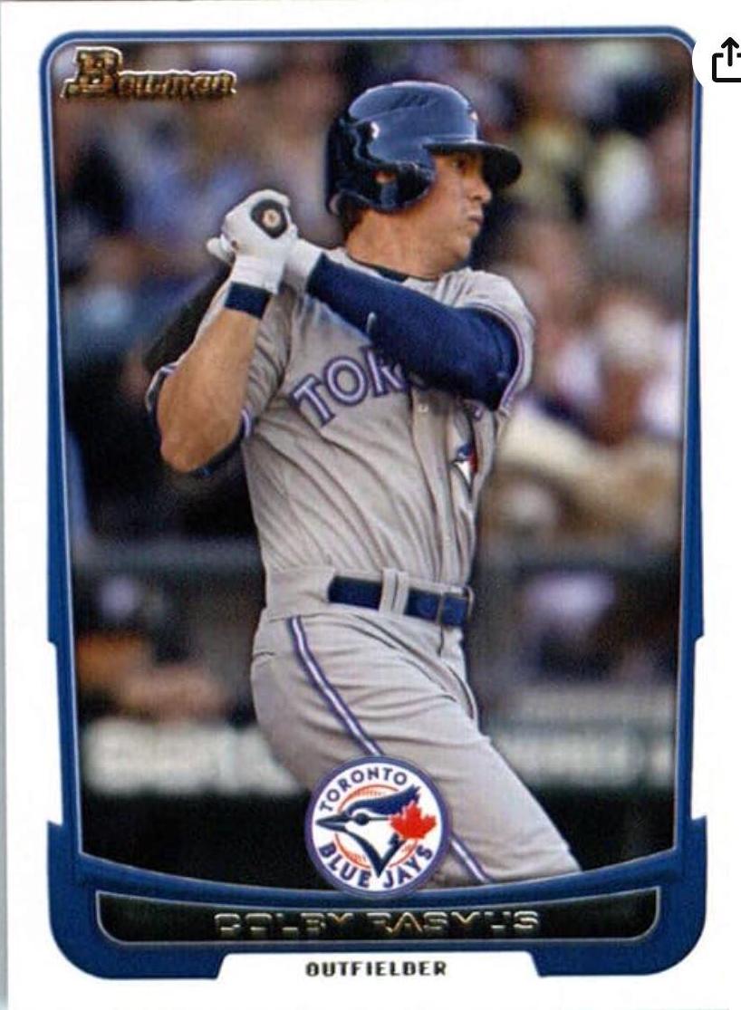 Colby Rasmus #23 Baseball Cards 2012 Bowman