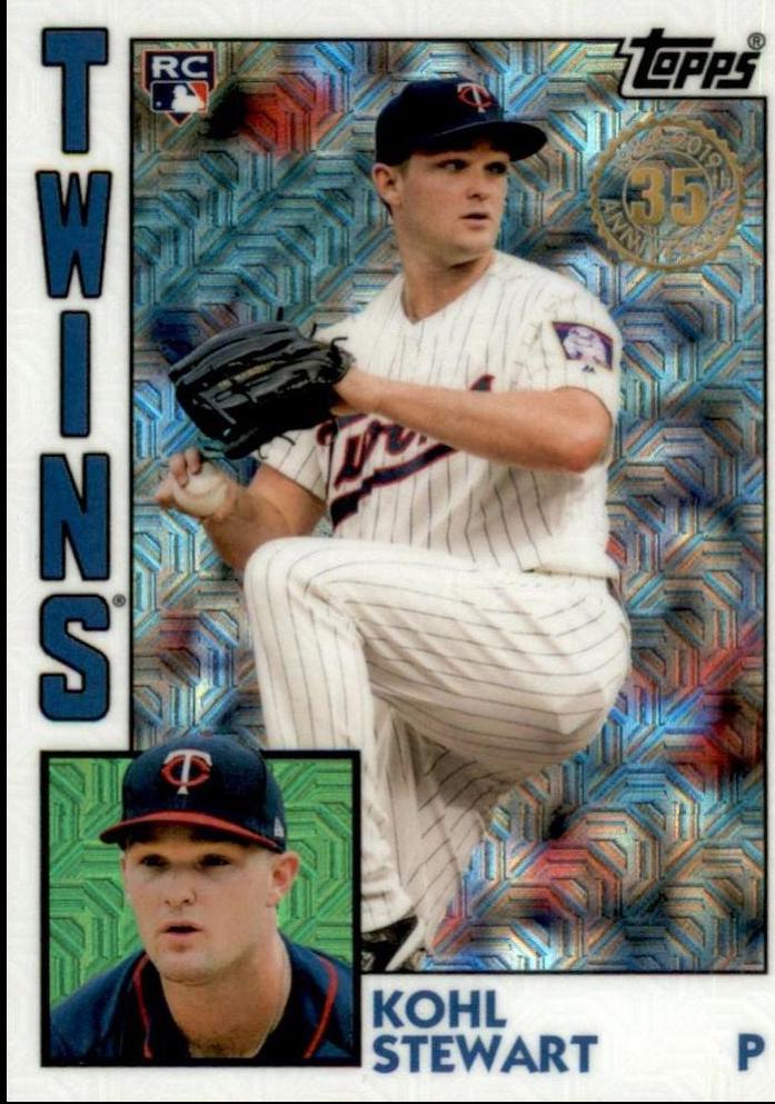 Kohl Stewart #T84-49 Baseball Cards 2019 Topps Silver Pack 1984 Chrome Promo