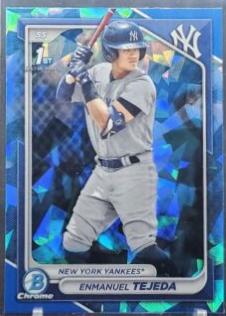 Enmanuel Tejeda #BCP-103 Baseball Cards 2024 Bowman Chrome Prospects Sapphire