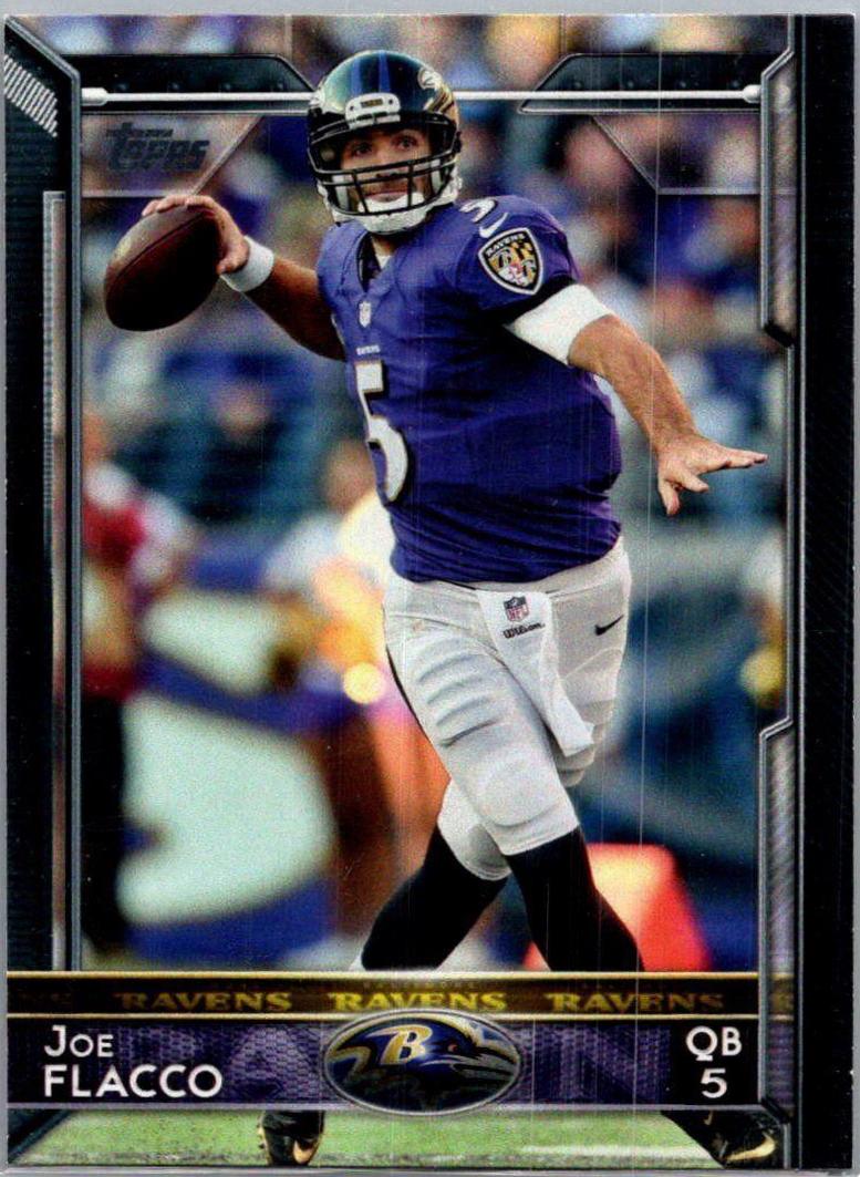 Joe Flacco #9 Football Cards 2015 Topps