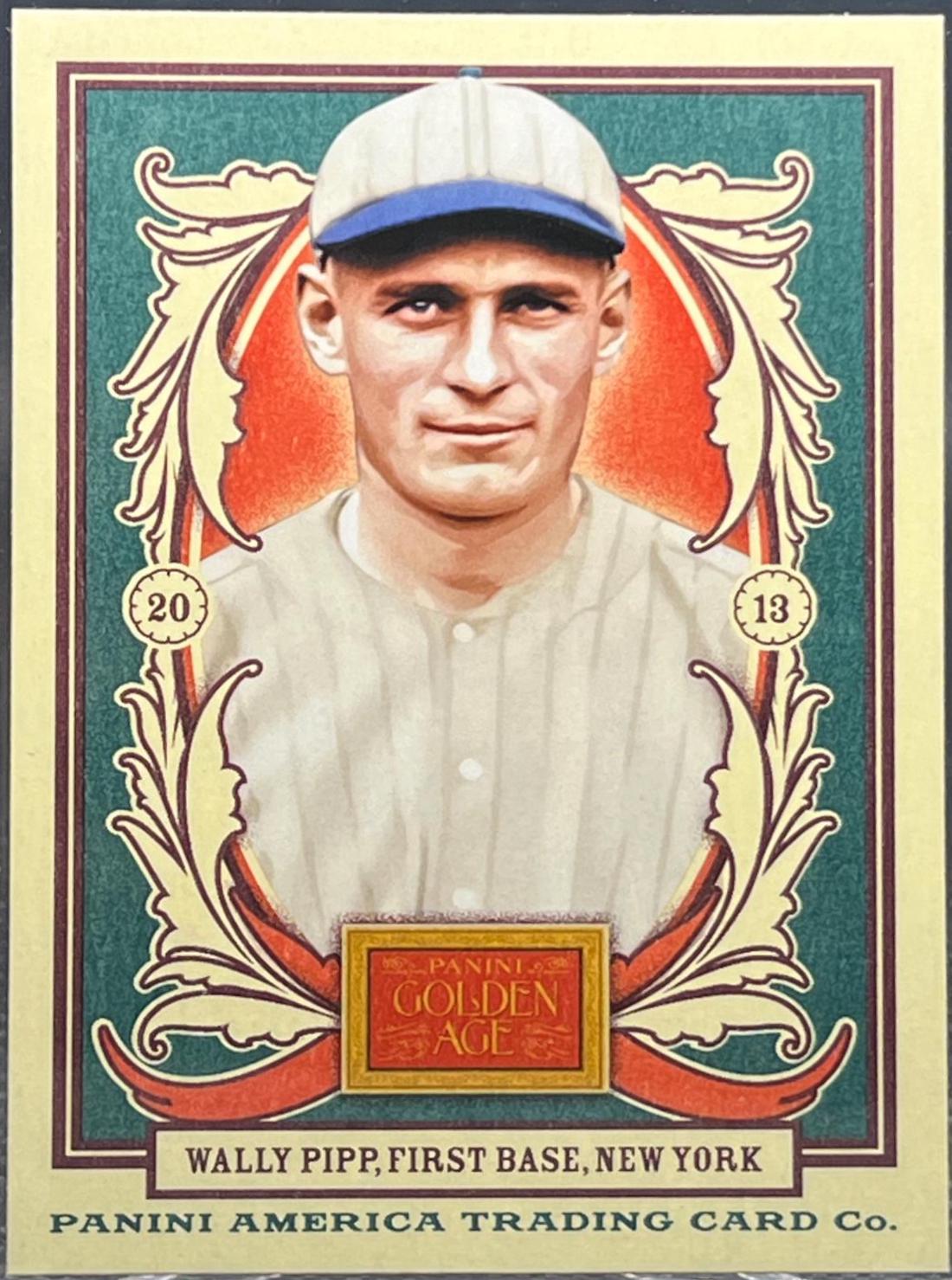 Wally Pipp #42 Baseball Cards 2013 Panini Golden Age