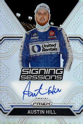 Austin Hill #S-AH Racing Cards 2021 Panini Prizm Signing Sessions