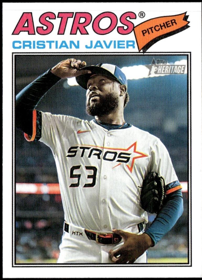 Cristian Javier #330 Prices | 2026 Topps Heritage | Baseball Cards