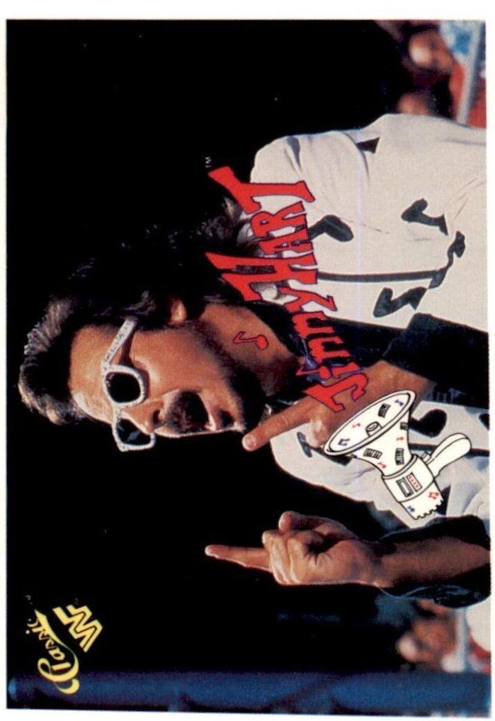 Jimmy 'Mouth of the South' Hart #23 Wrestling Cards 1990 Classic WWF