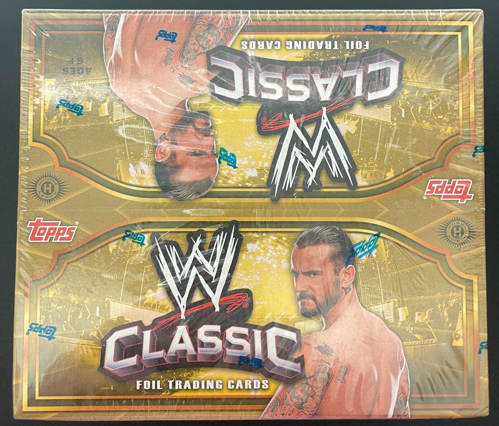 Hobby Box Wrestling Cards 2011 Topps WWE Classic