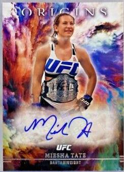 Miesha Tate #OA-MST Ufc Cards 2021 Panini Chronicles UFC Origins Autographs