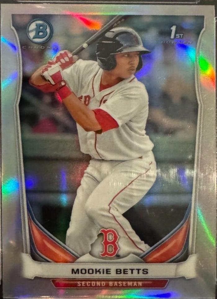 Mookie Betts [Refractor] #BCP109