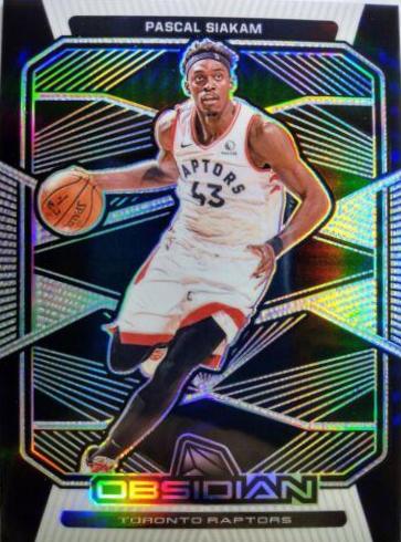 Pascal Siakam #24 Basketball Cards 2019 Panini Obsidian