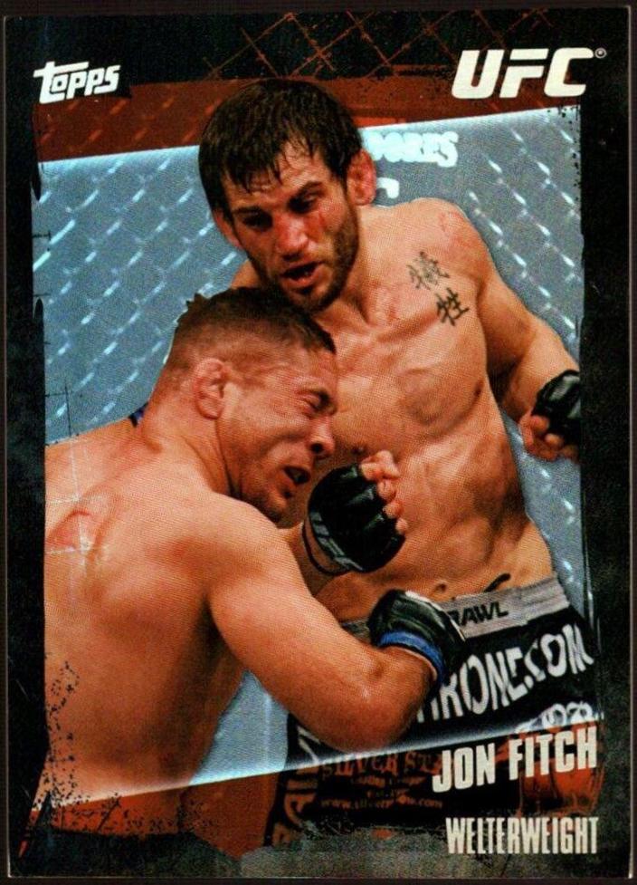 Jon Fitch #4 Ufc Cards 2010 Topps UFC