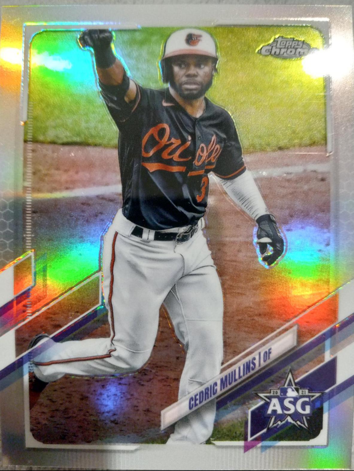Cedric Mullins #ASG-50 Baseball Cards 2021 Topps Chrome Update All Star Game