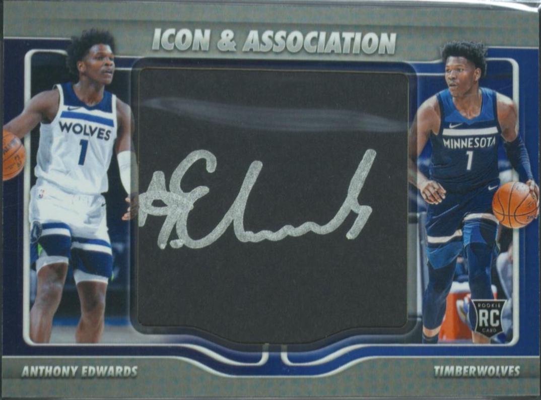 Anthony Edwards #HA1 2020 Panini Instant Basketball