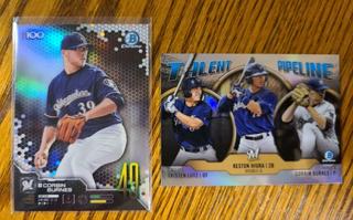 Tristen Lutz, Keston Hiura, Corbin Burnes